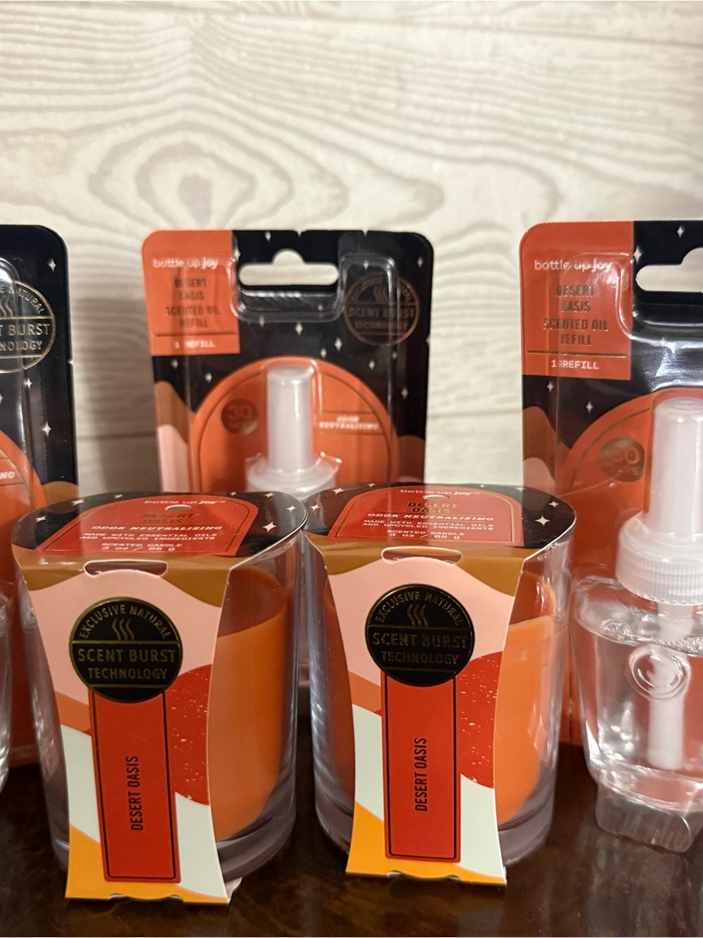 Candle and wall plug in refills